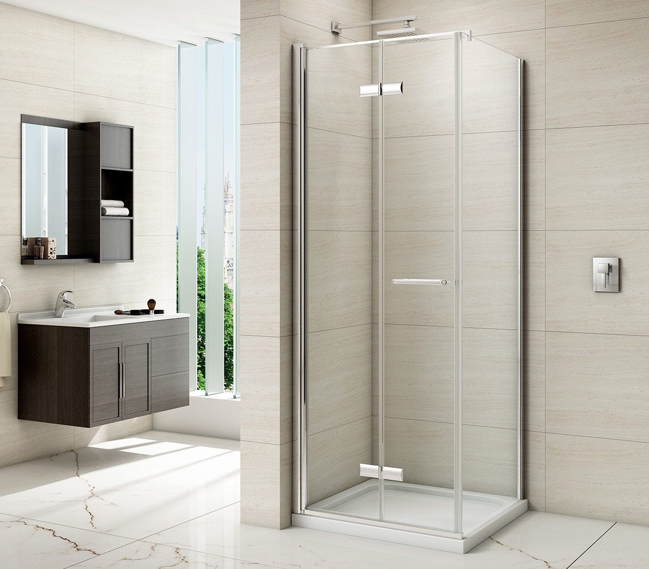Shower doors bifold hotsell